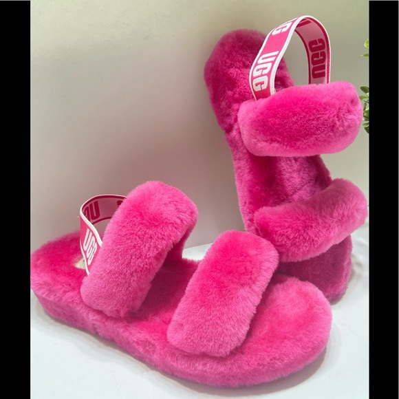 NEW UGG Women's Oh Yeah Slide in Plushy Soft Slide Sandals - Picture 9 of 9